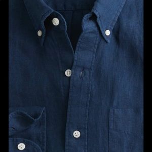 J.Crew Men’s Slim Blue Button Down Medium